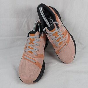 ON CloudGo Womens Size 8.5 Comfy Running Shoes Sneaker Rose Orange Magnet Black